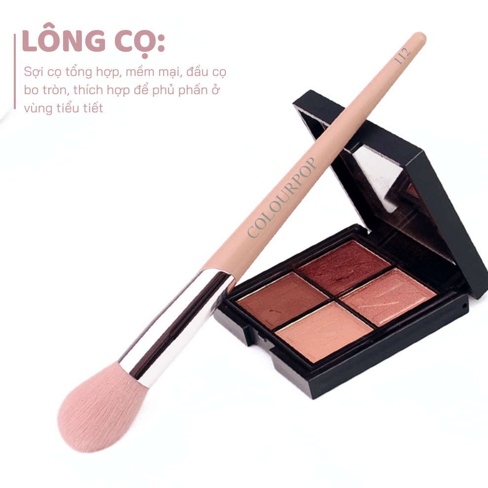 Cọ Phủ Phấn Và Má Hồng Lông Mềm COLOURPOP Blush Brush C112